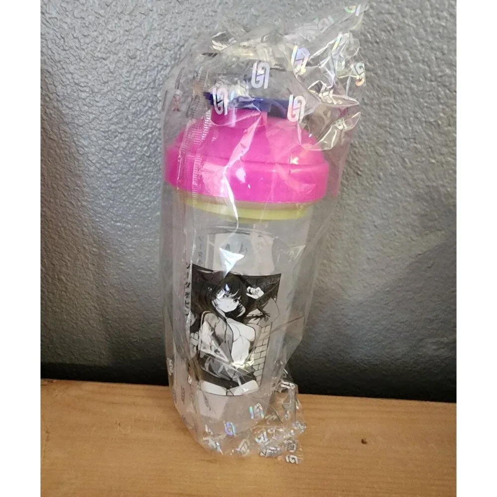 GamerSupps GG Waifu Creator Cup Sodapoppin With Pink Lid New Sealed Cup Only‎